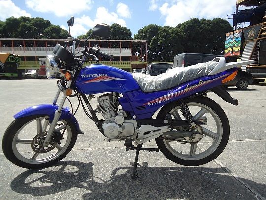 Wuyang wy125esd 125cc 0Km azul